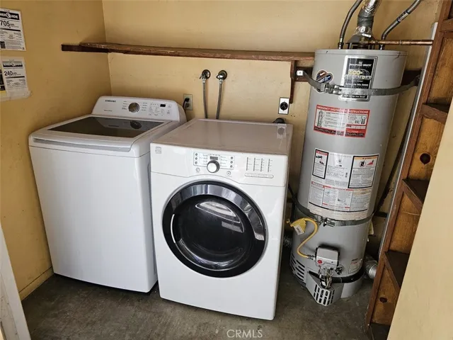 Washer and Dryer closet