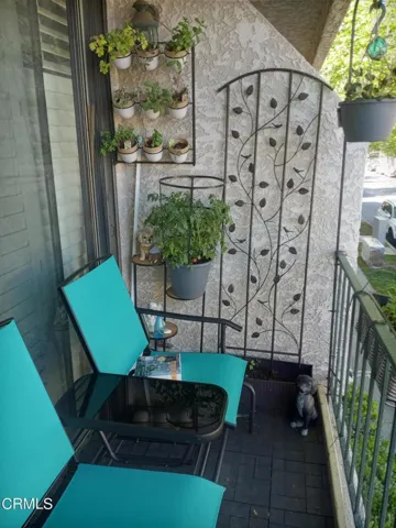 Sitting area on Balcony