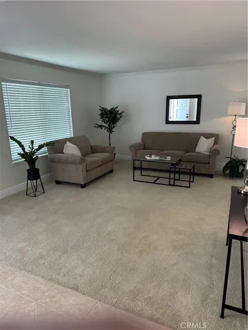 Living Room with front window view