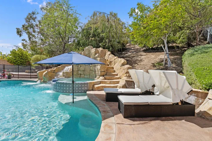 Pool with Slide