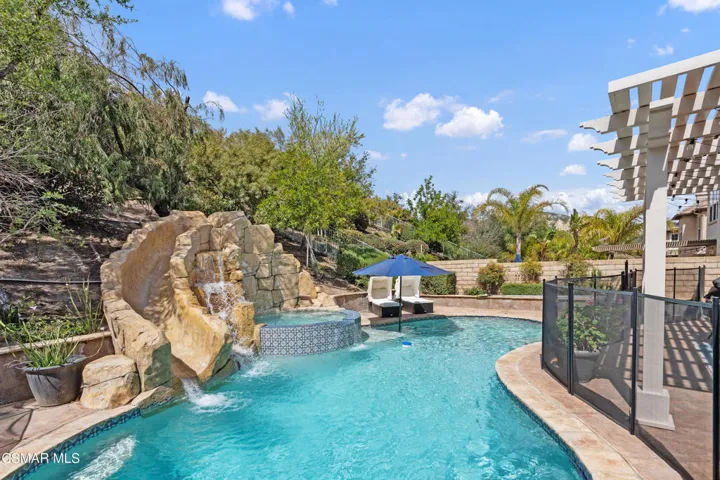 Pool with Slide