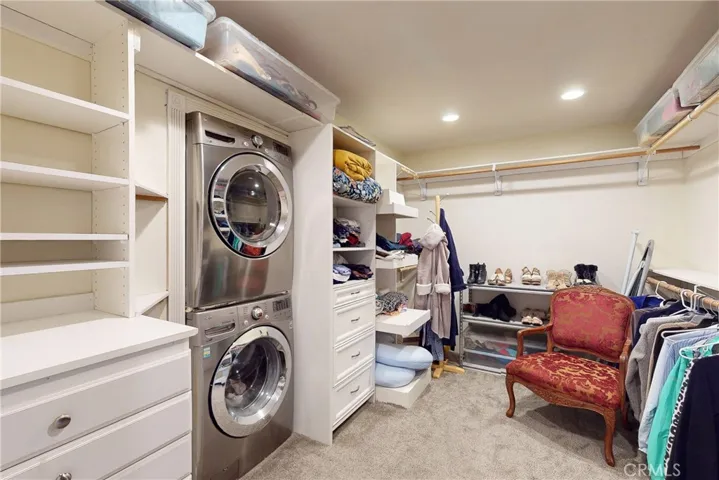Primary walk-in closet