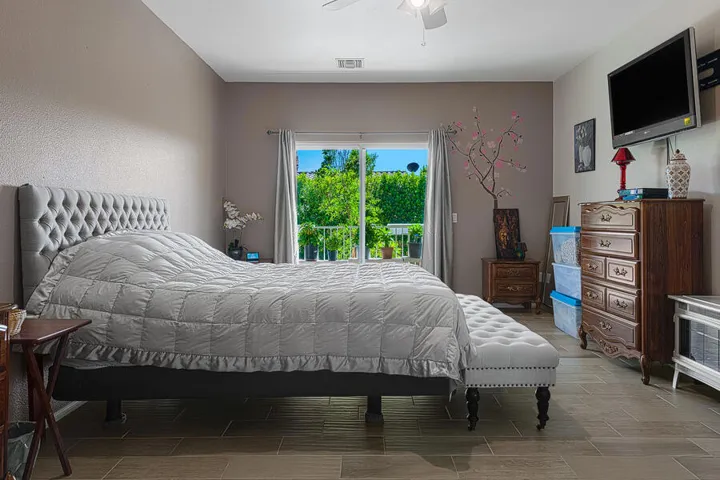bedroom 2 with footstool