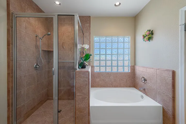 bath with shower