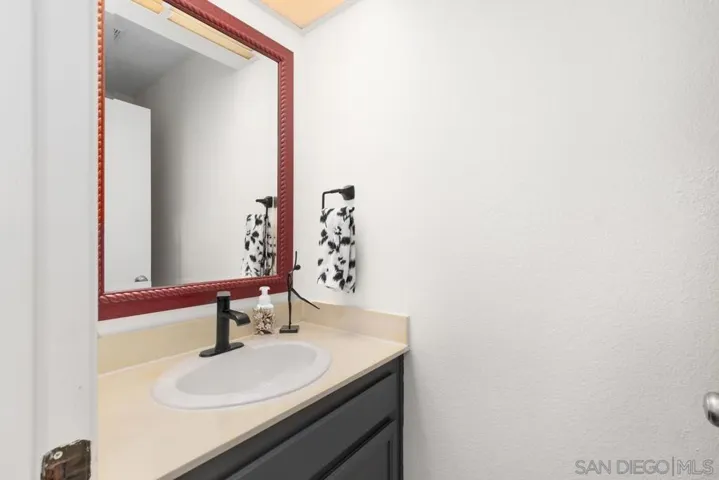 Half bathroom, downstairs.