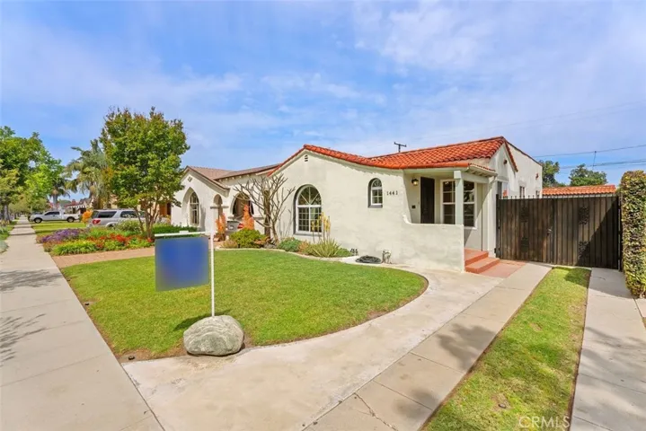 Angle view of house