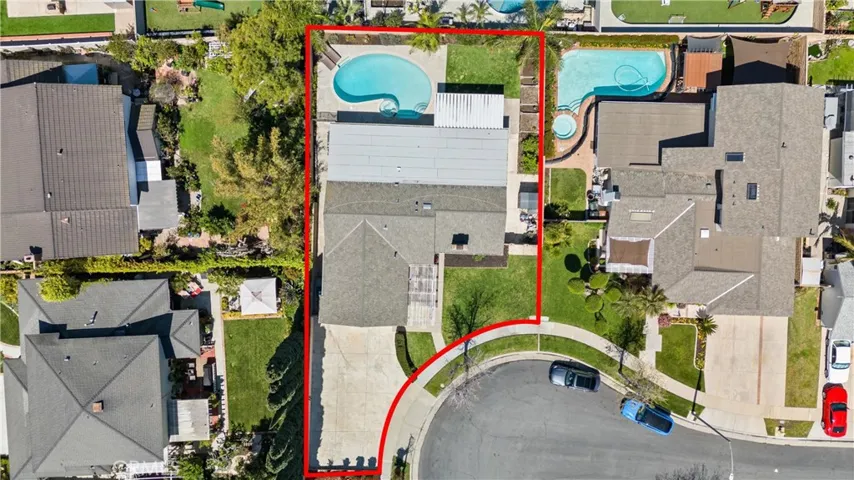 Located at end Cul-de-sac