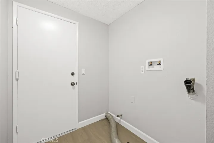 Laundry area