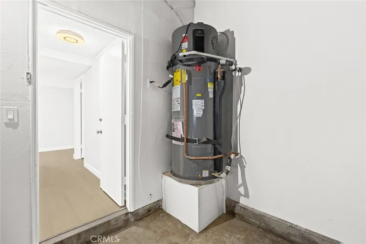 The house was repipe with PEX and a Rheem electric heat pump water heater