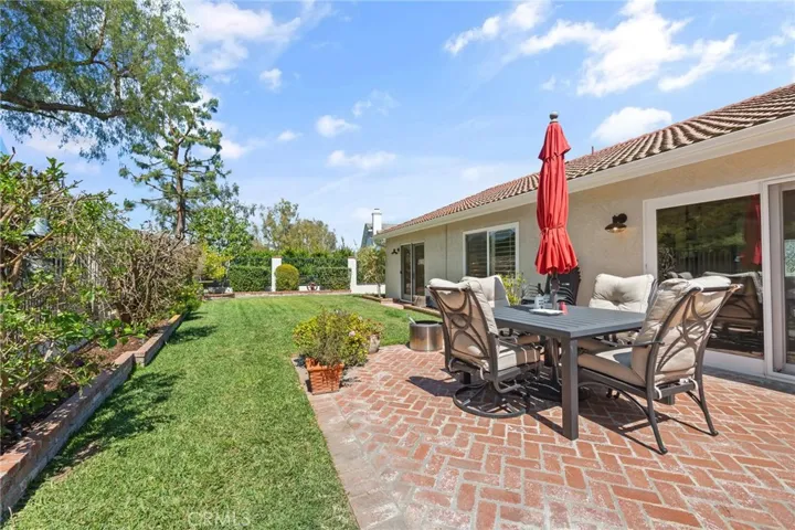 Lush Landscape in Backyard