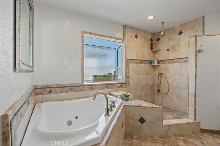 Primary Bath with Soaking Tub and Shower
