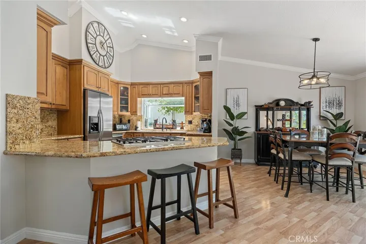 Kitchen Island off Dining Area