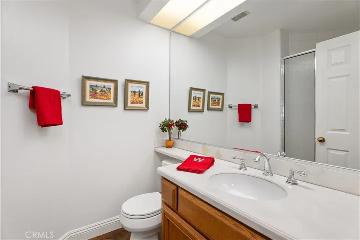 Main floor bath with a shower