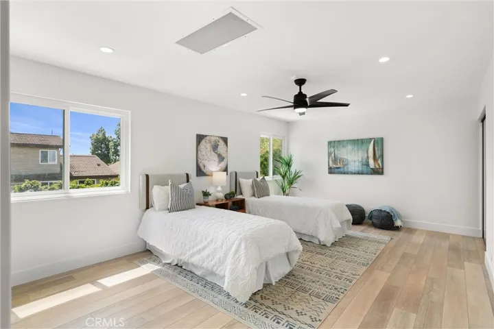 Upstairs is the 2nd primary bedroom with 1 walk in closet & secondary closet space.