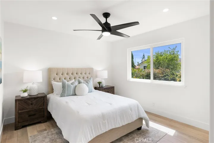 Upstairs, bedroom #4.  All bedrooms feature 1, if not 2, double door mirrored closets.