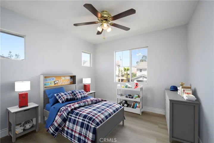 VIRTUALLY STAGED - Bedroom 3