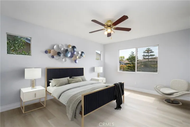 VIRTUALLY STAGED - Bedroom 1