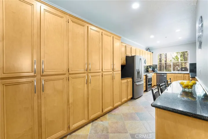 Sooo much storage in this huge kitchen space!