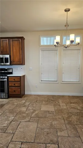 ample dining area