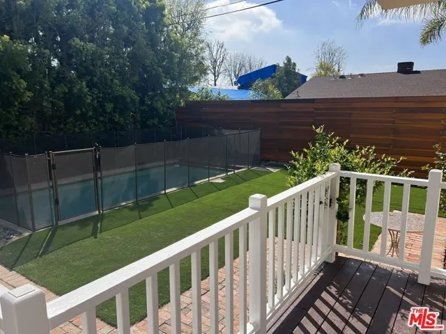 Upstairs View to Pool