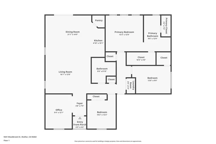 9431 Woodbrook Drive, Shafter, California 93263