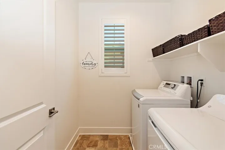 Washer and dryer included!