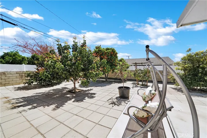 Private Backyard with Orchard Full of Exotic Fruit Trees