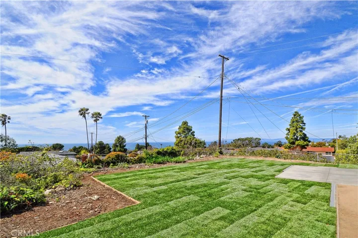 Peaceful and very private views from this large backyard
