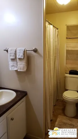 guest bath vanity & toilet