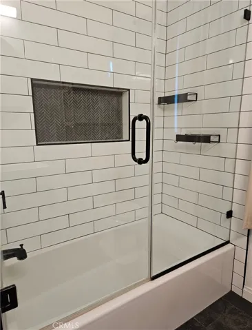 remodeled tub and shower