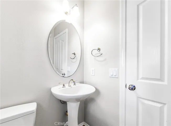 Powder room on main floor