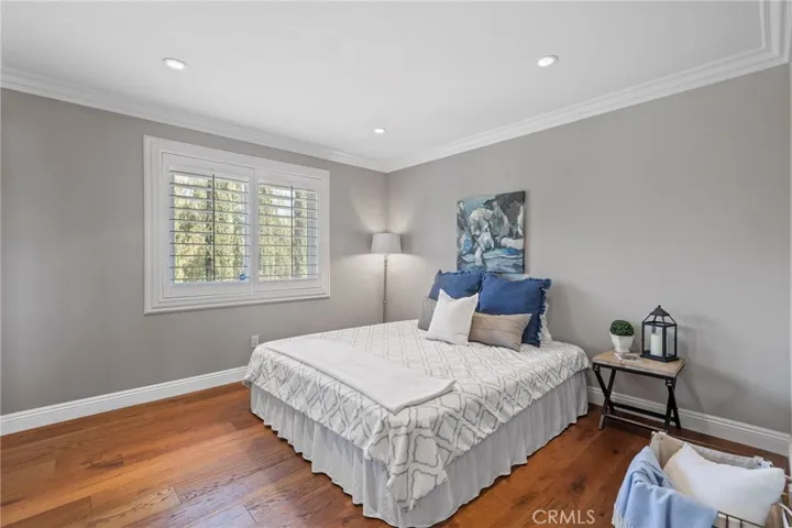 Large secondary bedroom, accommodating a king bed.