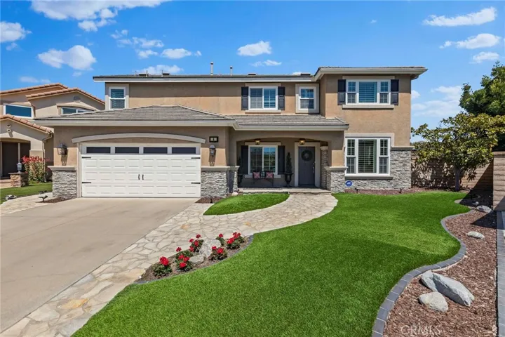 Beautiful curb appeal & located on a double cul-de-sac street.