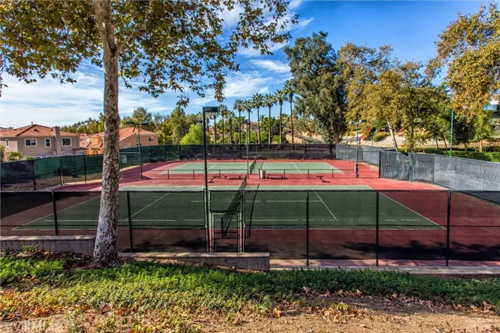 Some of the many Tennis Courts