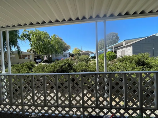 View off the front patio, no immediate home next to the patio