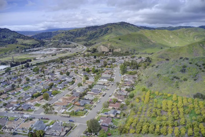 Arial View toward Ojai