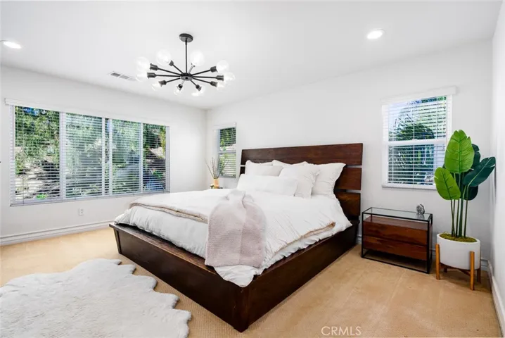Master suite, overlooking the backyard