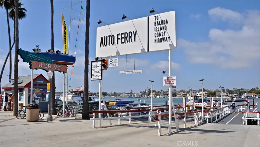 Ride the Ferry by foot or car