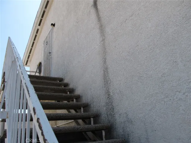 Entrance to 2nd floor from back.