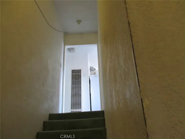 Staircase to upstairs area.