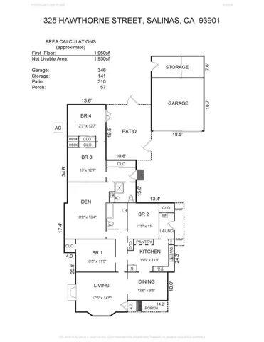 325 Hawthorne Street, Salinas, California 93901