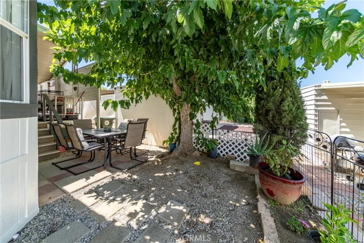 Mature lush tree available for those evening gatherings.
