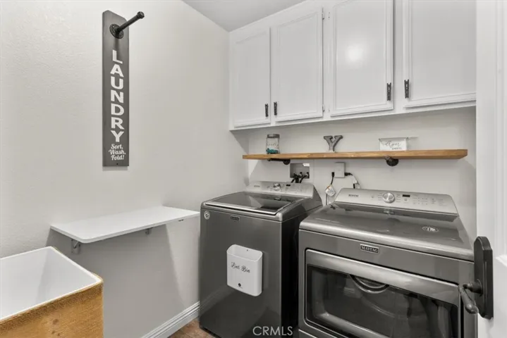 Private Laundry Room inside the home.