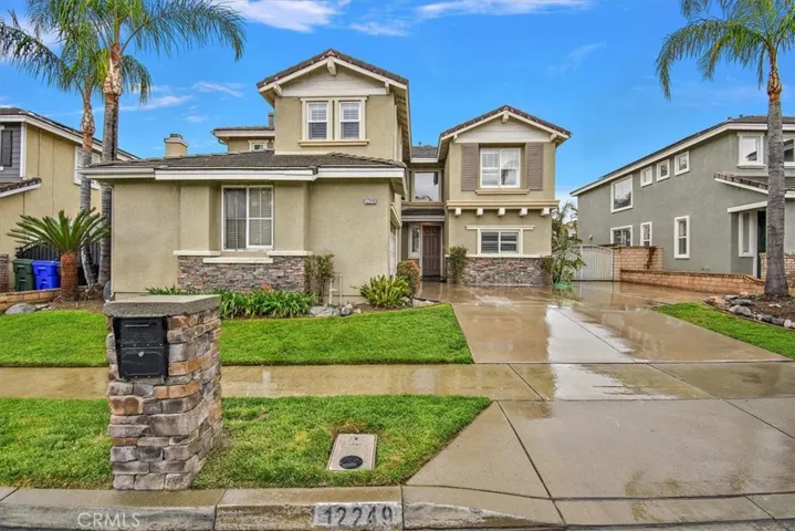 2 car garage plus RV parking.