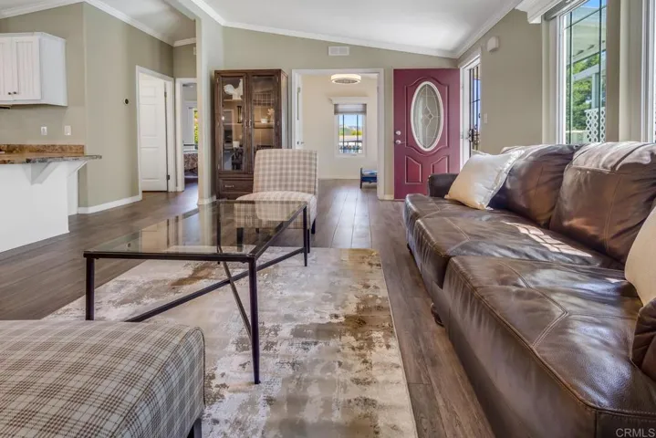 Living Room and Entry Way