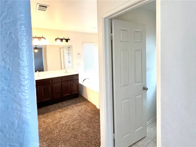 view of master bathroom