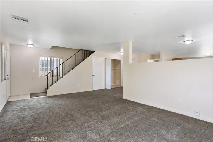 You're looking back into the spacious family room at 136 S. 4th Street.