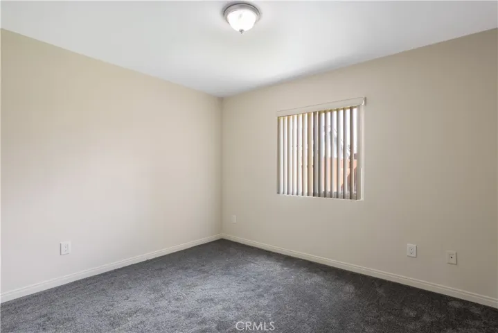 The downstairs bedroom at 136 S. 4th Street.