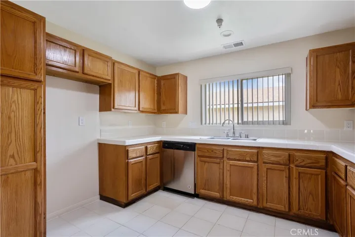 The kitchen at 136 S. 4th Street looks out onto your private yard.