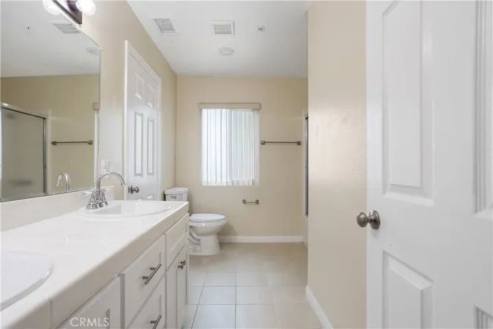 The upstairs full bathroom at 136 S. 4th Street